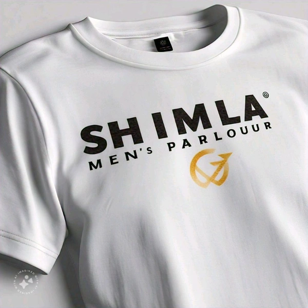 Shimla Men's Parlour Printed Tshirt For Men  - XL