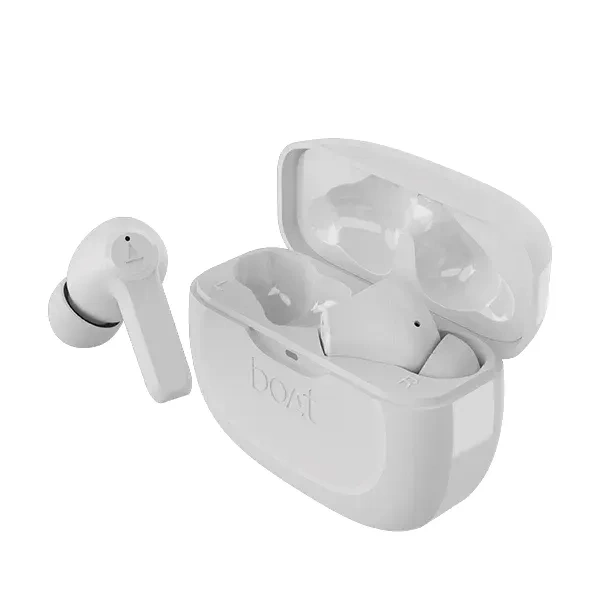 BOAT AIRDOPES 393 ANC (IVORY WHITE) AIRPODS