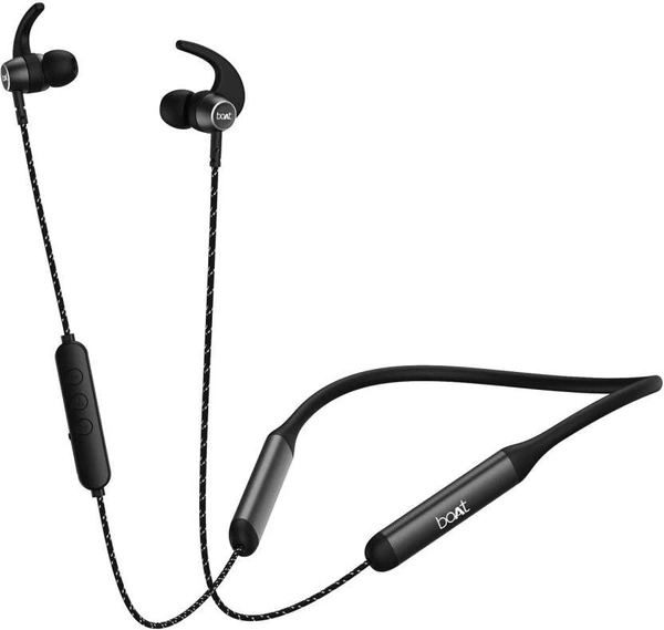 BOAT ROCKERZ 333 PRO (ACTIVE BLACK) NECKBAND