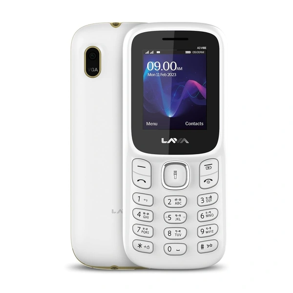 LAVA A3 VIBE (WHITE BEIGE) MOBILE