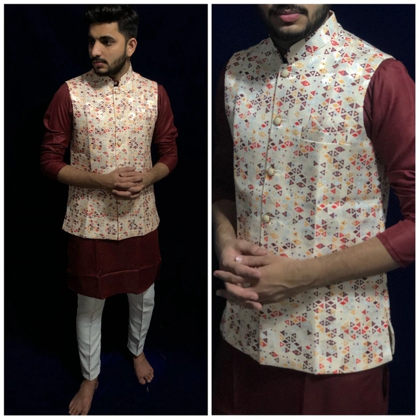 KURTA+PAYJAMA+JACKET  - 32 / 34 / 36 / 38 / 40 / 42