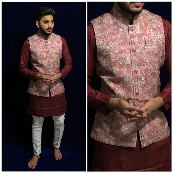 KURTA+PAYJAMA+JACKET - 32/ 34 / 36 / 38 /40 / 48
