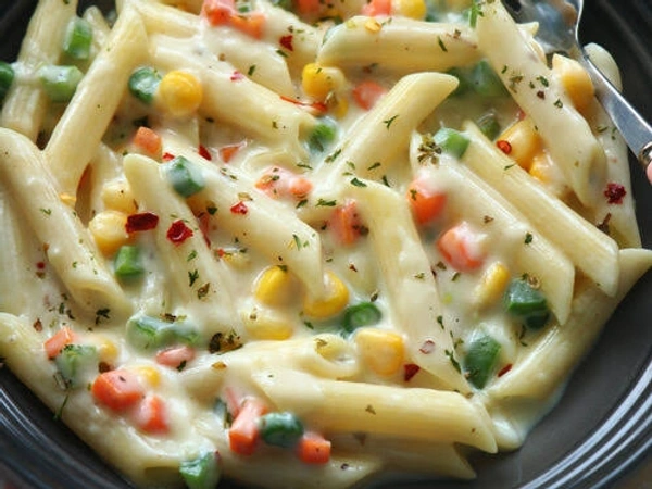 Cheesy... Creamy... Penne Pasta 
