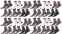 Men & Women Printed Ankle Length Pack Of 12