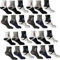 Men & Women Printed Ankle Length Pack Of 12