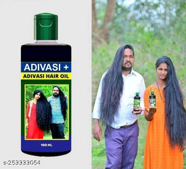 Adivasi + Hair Regrowth & Hair Fall Control Hair Oil 100ml Pack of 1 - 1