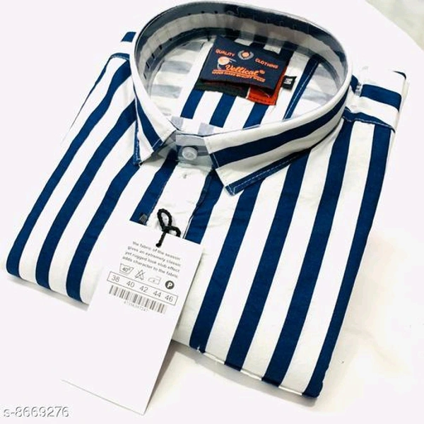  VELLICAL PREMIUM LINING SHIRTS - L