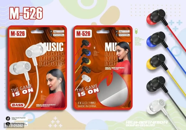 Wired Headphones Earphones Pack Of 2