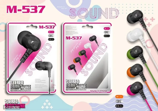 Wired Headphones Earphones Pack Of 2