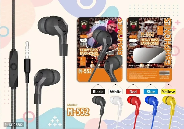 Wired Headphones Earphones Pack Of 2
