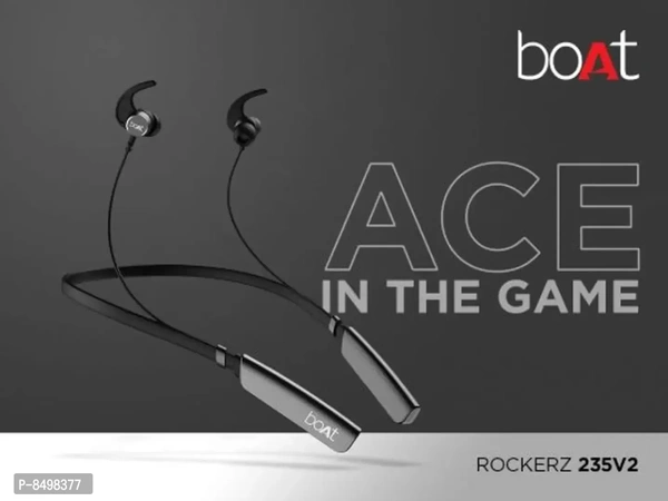 NEW R-235v2 With ASAP Charging Version Bluetooth Headset  (Black, In the Ear)