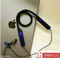 NEW-ONEPLUS Bullet Neckband Bluetooth 5.0 Wireless Headphones-g Bluetooth Headset (blue, NEW-ONEPLUS Bullet Neckband Bluetooth 5.0 Wireless Headphones-g Bluetooth Headset (blue, Red, In the Ear) - Blue