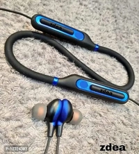 NEW-ONEPLUS Bullet Neckband Bluetooth 5.0 Wireless Headphones-g Bluetooth Headset (blue, NEW-ONEPLUS Bullet Neckband Bluetooth 5.0 Wireless Headphones-g Bluetooth Headset (blue, Red, In the Ear) - Blue