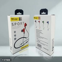 Hitage Active fir Sport Earphone Neckband wired with mic-NBH-725 Wired Headset Red 