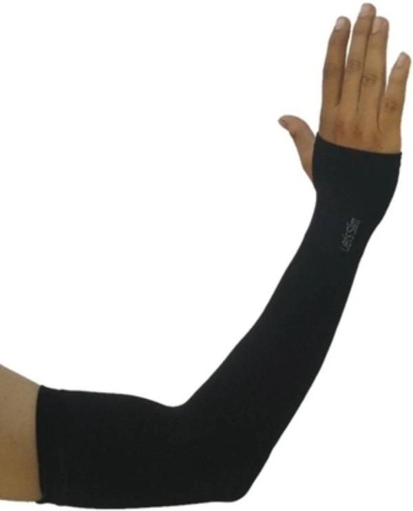 ShopGlobal Riding Sleeves Riding Gloves - Black