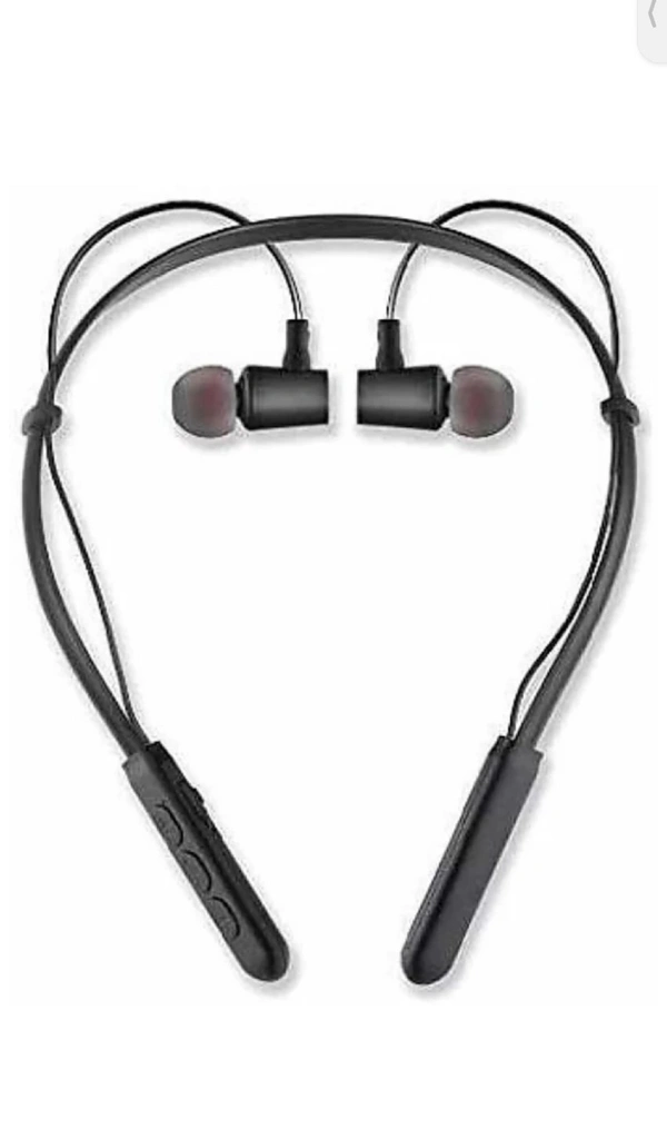 B11 Wireless Neckband Bluetooth Earphone Headset Earbud Portable Headphone Handsfree Sports Running Sweatproof Compatible Android Smartphone Noise Cancellation - ₹18