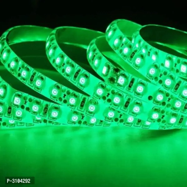 Green Color Plastic LED Strip Light For Diwali Christmas Lighting 5 Meter - Red