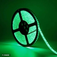 Green Color Plastic LED Strip Light For Diwali Christmas Lighting 5 Meter - Red