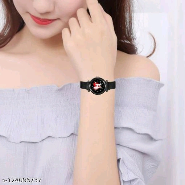 black propose megnet belt watch - Black, ₹ 10