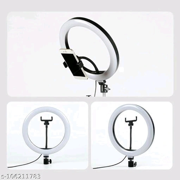 SLC LED Ring Light 10 Inch with Cell Phone Holder