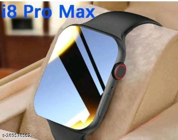 I8 Pro Max Touch Screen Bluetooth Smartwatch with Activity Tracker Compatible with All 3G/4G/5G Android & iOS 