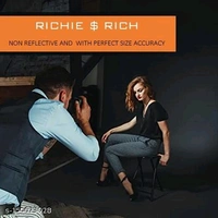 4x8FT BLACK Backdrop Photo Light Studio Photography Background ( Stand Not Included ) Reflector - Black