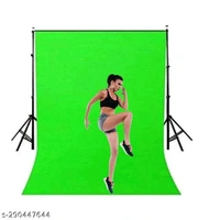 4x8FT BLACK Backdrop Photo Light Studio Photography Background ( Stand Not Included ) Reflector - Green