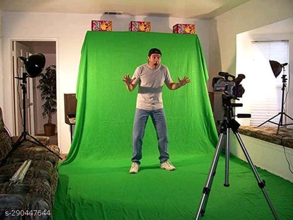4x8FT BLACK Backdrop Photo Light Studio Photography Background ( Stand Not Included ) Reflector - Green