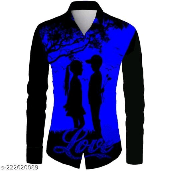 Blue Coupal Love Shirt - 2.25m, Blue