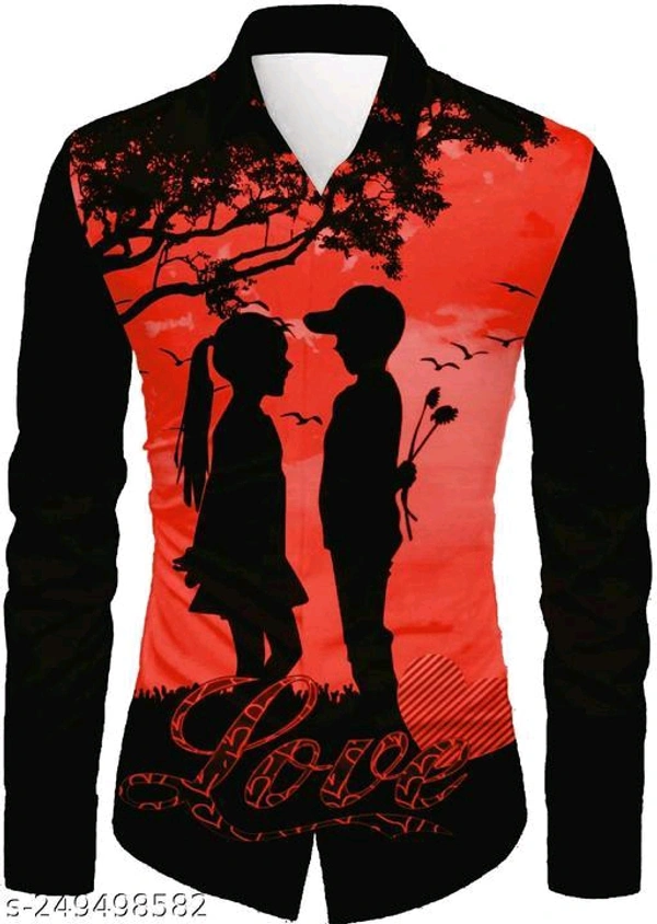 Blue Coupal Love Shirt - 2.25m, Red