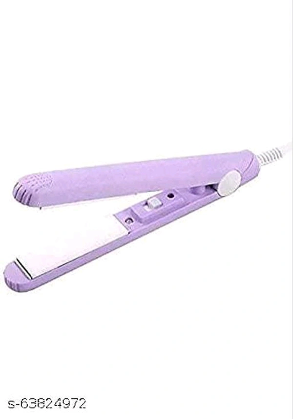 Mini Straightner Hair Straightener (Pink)