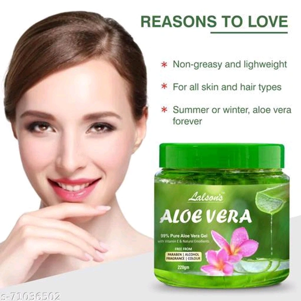 Lalson's Aloevera Face Beauty Gel - 220gm