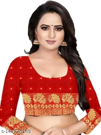 mor peckock women banarasi cotton silk sarees - Free Size