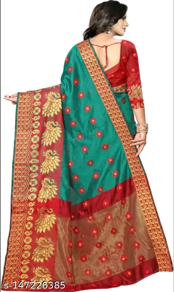 mor peckock women banarasi cotton silk sarees