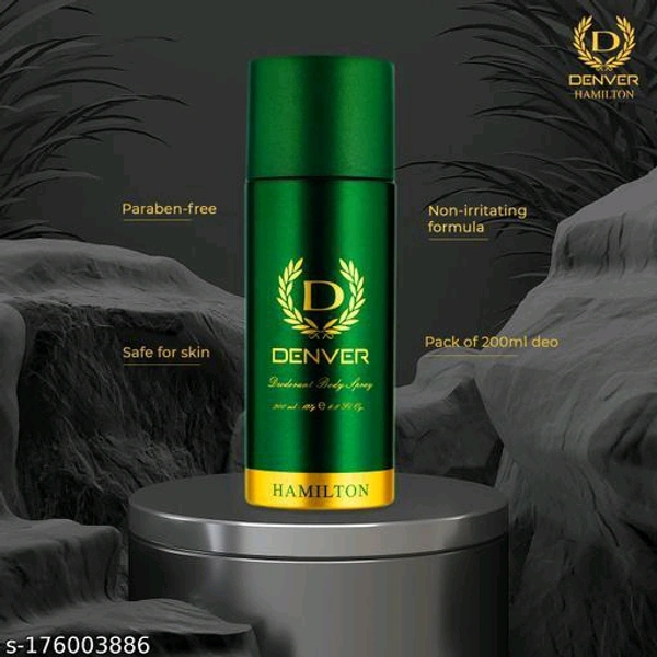 DENVER Hamilton Deodorant Spray - For Men (200 ml)