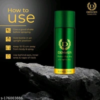 DENVER Hamilton Deodorant Spray - For Men (200 ml)