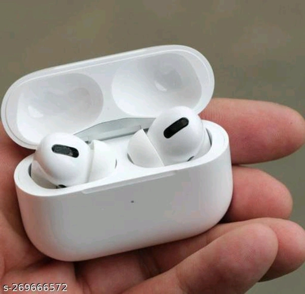 BT Wireless Earbuds Bluetooth Headphones with Charging Case Cancelling 3D Stereo Headsets Built in Mic in Earpods Earbuds AirdopesIPX5 Waterproof Air Buds for iPhone/Android/ AIRBUDS pro case Pro With Wireless Charging Case Active Cancellation Enabled Bluetooth Headset (WHITE, True Wireless)