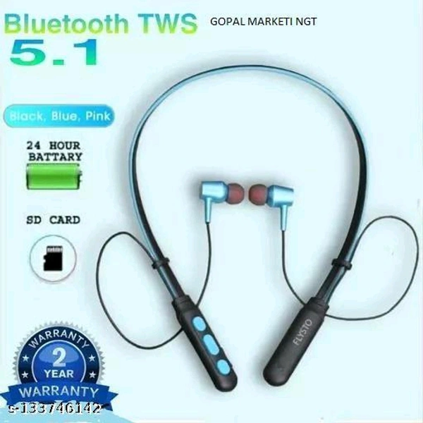 B11 Wireless Bluetooth Neckband in Ear Headphone Stereo Headset with Mic,