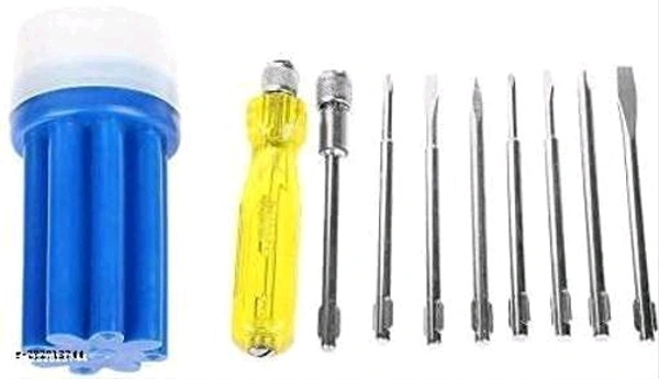 Plier And Screwdriver Set Blue Power & Hand Tool Kit 10 Tools - ₹199
