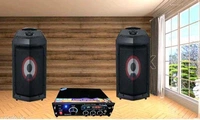 OPTIPLEX DJ REMIX 555 VERSION WITH BETTER SOUND QUALITY NEW SERIES DJ remix Amplifier Modify chasis Bluetooth Full Black Digital Stereo Amplifier BT/ USB//SD Card /FM /AUX 160 W AV Power Amplifier (Black) 160 W AV Power Amplifier (Black) 160 W AV Power Amplifier (Black)
