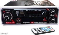 Fm Radio For Home Digital Display Wireless Bluetooth Mini Stereo Audio Amplifier Bluetooth, SD Card, USB, FM Radio, Aux MP3 Player