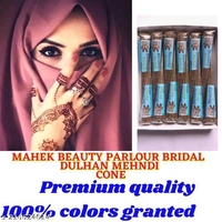 Mahek Beauty Parlour Natural Henna Mehandi Cone (1 Box 12 Pecs.) - 🪙