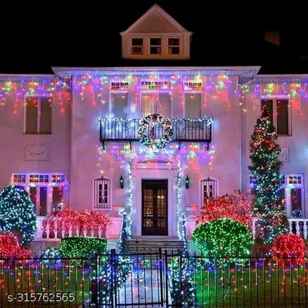 Fancy Malti calour  rice light 44 led power pixel led  light for decoration string and series light for Diwali Christmas indoor outdoor decoration 13 mt Length pack of 1  - 🪙