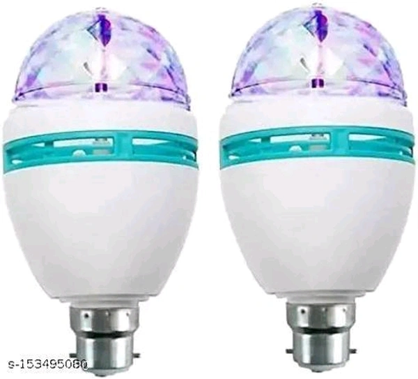Trendy Rotating multi color bulb Name: Trendy Rotating multi color bulb Material: ABS - 🪙