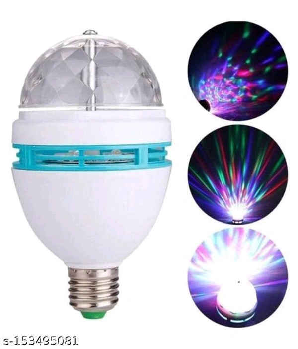 Trendy Rotating multi color bulb  - 🪙