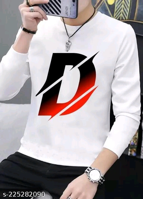 Jsiya Full Sleeve Round neck Polyester men tshirtFabric: Polyester - 🪙, M