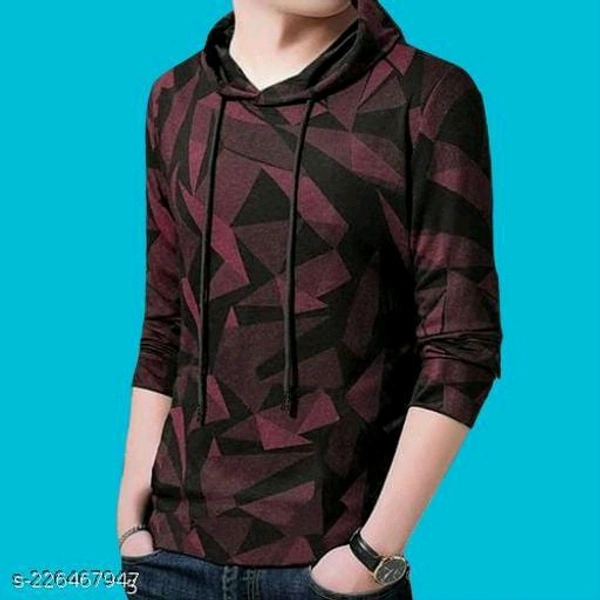  Color Block Men Round Neck Black T-ShirtFabric: Cotton - 🪙, S