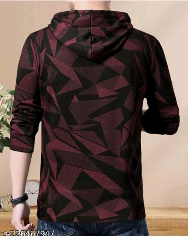  Color Block Men Round Neck Black T-ShirtFabric: Cotton - 🪙, M