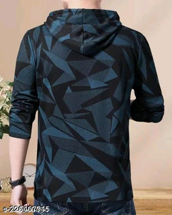 Color Block Men Round Neck Black T-ShirtFabric: Cotton - 🪙, XL