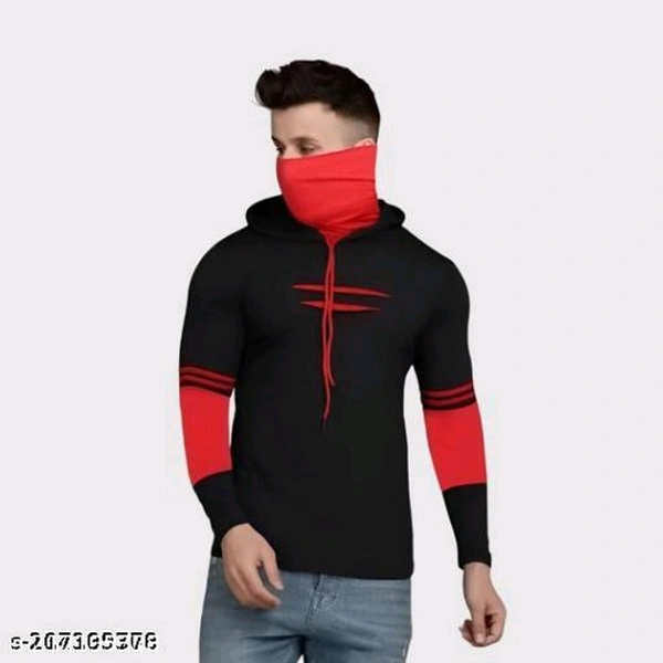 Hood t-shirt - XL, Red